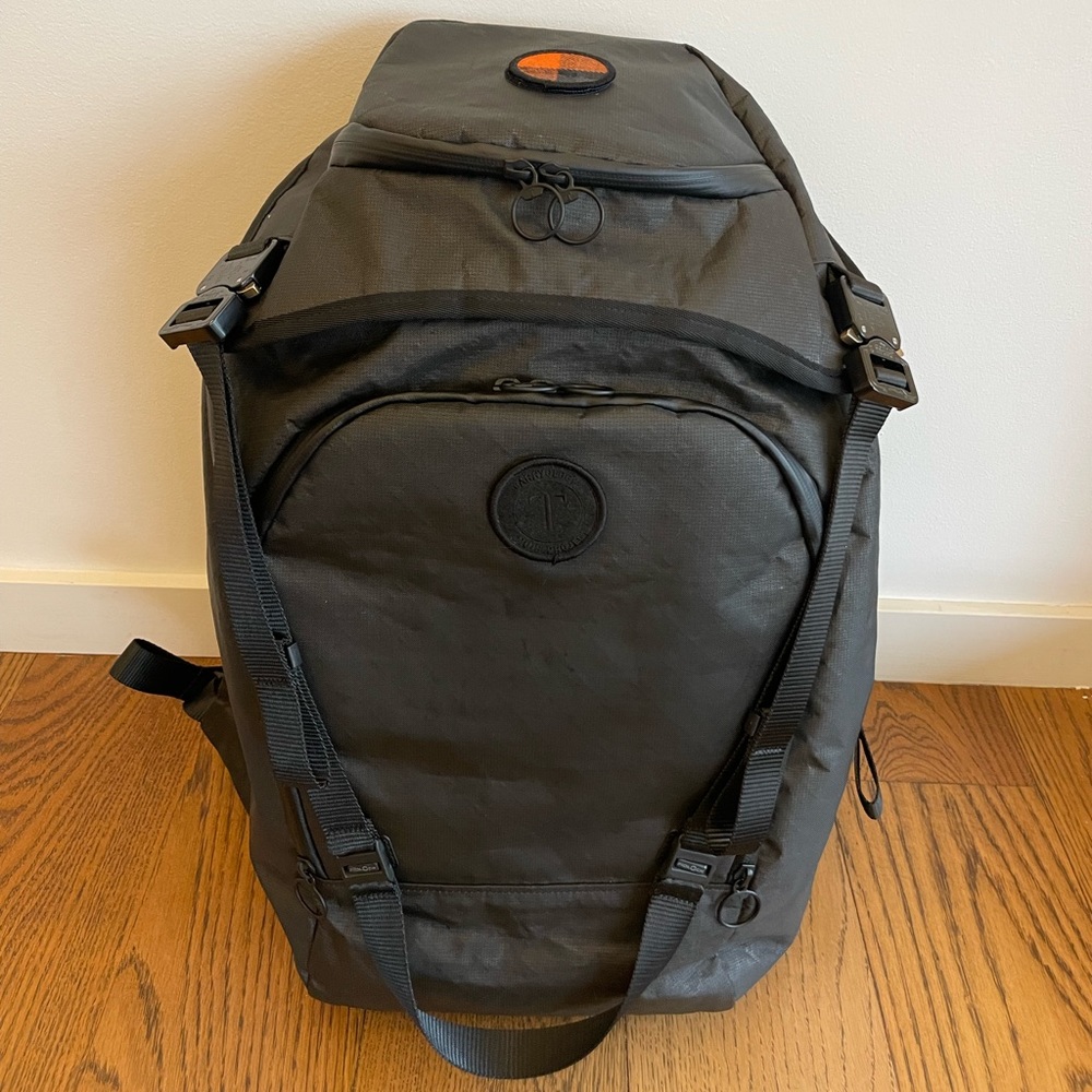 Men's Black Outdoor Backpack - Durable Everyday Carry